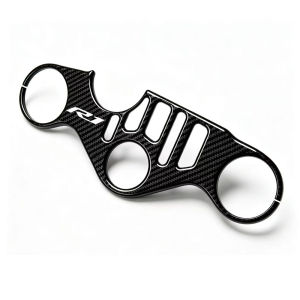 3D Decal Carbon Fiber Exterior Motorcycle Featuring Triple Clamp Frame Stickers Suitable for YZF R1 R1M from 2015 to 2024