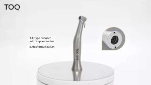 SG20 contra angle Dental Low Speed Handpiece 20:1 Reduction Implant Surgery Contra Angle Handpiece Air Turbine