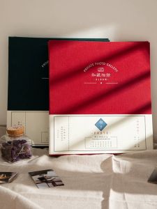 QINGHEJI | Customizable Retro Self-Adhesive Memoir Album