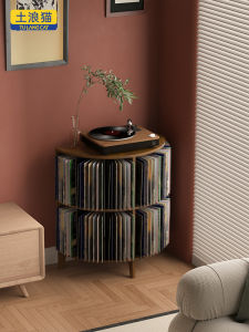 Multifunctional High Capacity CD Vinyl Display Shelf