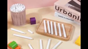 20Pcs White Liquid Chalk Pen Water Based Easy Erase Quick Dry For Glass Whiteboard Blackboard