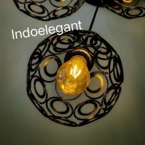 kap lampu gantung Nonnkristal varian motif ring jumbo harga tertera untuk kap nya saja