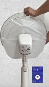 แมกน่า แผ่นกรองอากาศ PM 2.5 ทรงโดนัท สำหรับพัดลม 14″–18″ | ตัดได้ตามขนาด | กรองฝุ่นพัดลมประสิทธิภาพสูง MAGNA Fan Air Filter / HEPA Level