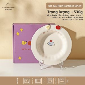 MODERN SWEETHOME | Bộ bát đĩa dùng trong gia đình cho một người