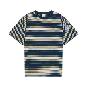 Champion | Summer New Stripe Short Sleeve T Shirt Cotton Loose Breathable Comfortable
