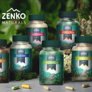 ZENKO Naturals - Turmeric supplements (90 caps)