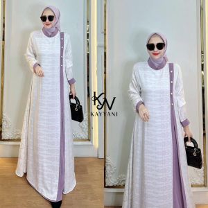 DRESS GAMIS MODE KAYLA TERBARU BY KAYYANI 100% ASLI