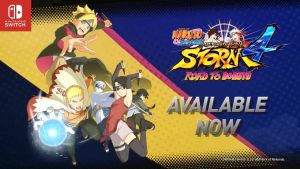 Băng Game Naruto Shippuden Ultimate Ninja Storm 4 Nintendo Switch
