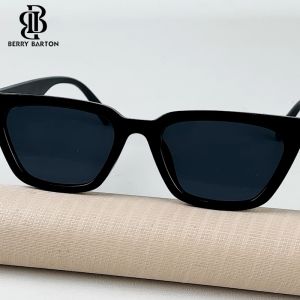 Berrybarton Kacamata Hitam Cat Eye PC Outdoor Sunglasses Anti UV400 Wanita 023