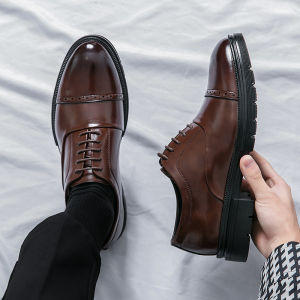 NUDANLAI | British Style Oxford Derby Shoes Large Size