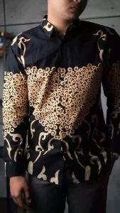 Dgm Fashion1 NEW Baju Kemeja Batik Premium Panjang Pria Best Seller Gradation/Batik Panjang/Batik Pendek/Batik Songket/Songket Man/Batik Pria/Kemeja Men/Kemeja Formal/Kemeja Pria/Kemeja Tartan/Kemeja Flanel/Flanel Pria/Kemeja Distro/Kemeja Bunga AA 1236