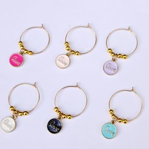 Creative Cocktail Glass Tag Hotel Bar Decorations Highball Glasses Cup Labels Party Accessories Drinkware Customizable