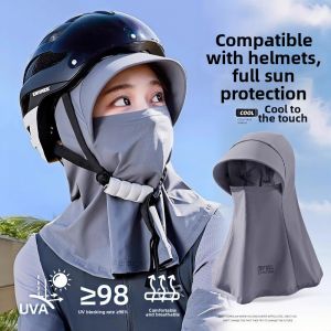 WEVOLA | Ice Silk Full Face UV Protection Riding Mask