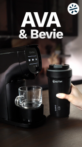KITH AVA Capsule Coffee Machine | CCM-1L-BK | CCM-1L-WV