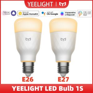 YEELIGHT | Yeelight LED Bulb 1S E26/E27 Warm Light Adjustable Brightness WiFi Voice Control Smart Light For Homekit Mi home Google aleax
