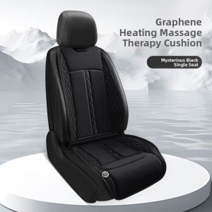 HELLOLEIBOO | Graphene Car Heated Seat Cushion 12V24V Plush Universal Electric Heating Vehicle Mounted Warm Winter Seat Pad Business Style