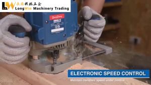 Dong Cheng DMR02-12 1850W 12.7mm Wood Trimmer Router Mesin Propil