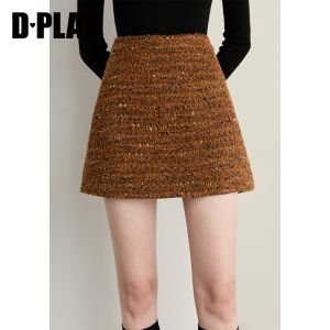 D-PLAY | Tweed Jacket and Skirt Set