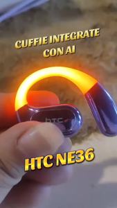 Wireless Bluetooth Headphones HTC NE36 AI Translation Open Ear Surround Sound Comfortable Fit for Sports Long Battery Life