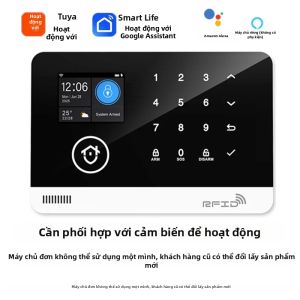 Hệ Thống Báo Động Không Dây GSM WiFi 2G Với Cảm Biến PIR Bộ Bảo Mật Nhà Ở Văn Phòng Căn Hộ Hoạt Động Với Tuya Smart Life Alexa