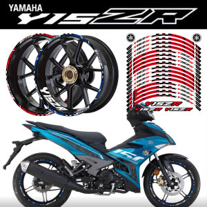 Miếng dán trục bánh xe phản quang Xe máy Yamaha y15zr Y15 y15zr V2 cho xe tay ga Vành Sọc đề can xe môtô phụ kiện