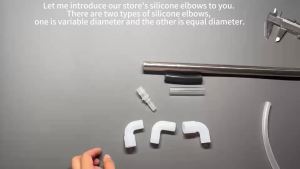 1pc Silicone Elbow Soft Hard Pipes Connector Variable Diameter Elastic Right Angle Rubber Coupling Fish Tank Irrigation Garden