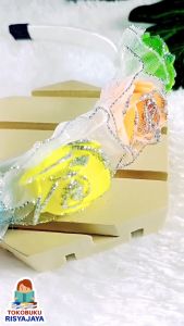 Bando Bunga Mawar Colorful Premium Handmade