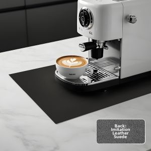 JIELEFAN | Waterproof Oil-Resistant Easy-Clean Table Mat for Coffee Machine