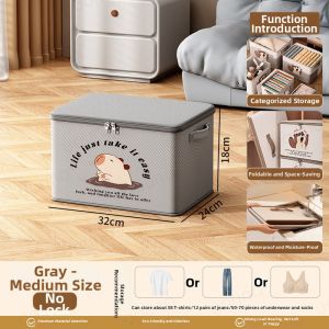 MLZH | Large Capacity Foldable Lockable Storage Box
