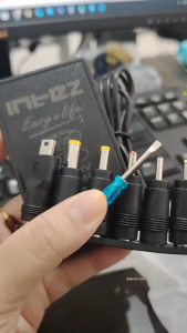 INTEZ 60/24W Voltage Adjustable power supply Power Adapter Ac to dc 12v power supply with 3 pin Plug  Wall Plug Voltage detector