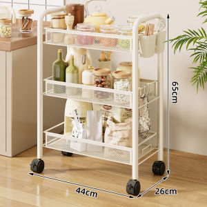 evesigar | Multi-functional Multi-layer Movable Kitchen Storage Rack