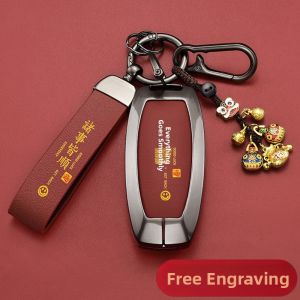 2025 BYD Car Key Case Seal 06 Qin Han EV Song pro Yuan plus Tang DMI Glory Edition Automobile Shell Simple Zinc Alloy Interior Accessories