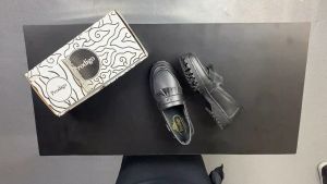 Prodigo * Sepatu Wanita slip on Padma Full Black | Sepatu Formal Casual | Sepatu Cewe | Sepatu kerja wanita | Sepatu Boots wanita