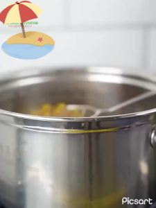 [HCM] Vợt múc Topping trân châu vợt múc lẩu inox cán đỏ siêu bền siêu tiện lợi -GL314