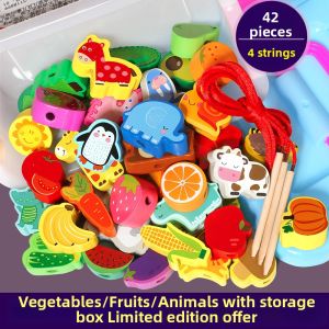 MENGTELI | DIY Beads Toy For Girls 1-3 Year Old