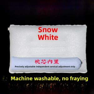 Adjustable Pillow Cover Tube Inner Core Pillowcase Breathable Polyester Universal Seasonal Use Zipper Closure Non-Disposable