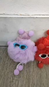 Gantungan Kunci Plushy Karakter Lucu Wanita Fashion Import Modis Elegan