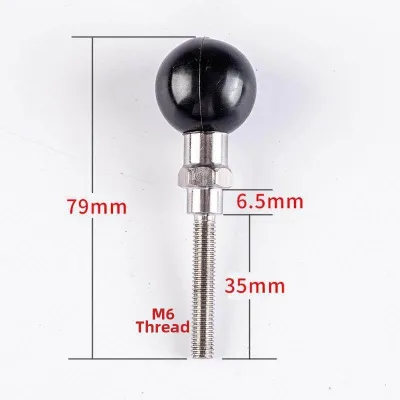 MEISITEKEKE | Universal Motorcycle Phone Holder Ball Joint Mount for Thin Tubes