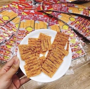 [💥 DÂY 13 GÓI💥] Mực Bento Thái Lan loại 5g đủ vịmực cay Bento gói nhỏ đồ ăn vặt