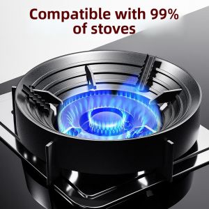 TEKANAI | Energy Saving Flame Concentrator Heat Insulation Wind Shield Gas Stove Accessories