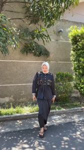 BEST SELLER Andine Set Rok Kondangan Wanita Set Muslim Wanita Setelan Wanita Terbaru Baju Set Pesta
