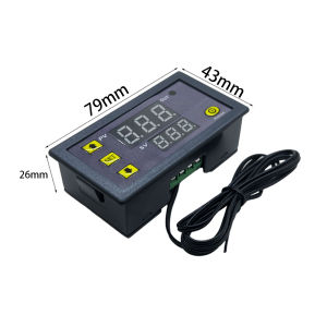 W3230 220V/20A Digital Temperature Controller -55~120C Thermostat Regulator Heating Cooling Control Switch 10A Relay Output 12V