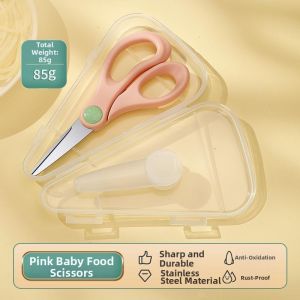 HUAZINIAO | Ceramic Meat-Cutting Portable Baby Food Scissors