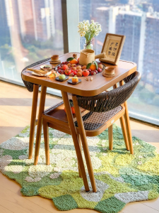 ST MIRREN | Trendy Balcony Table and Chairs Set for Small Space 3 Pieces