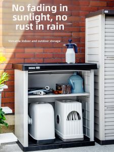 IRIS | Waterproof UV-resistant Outdoor Storage Cabinet Large Capacity