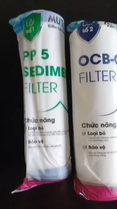Bộ Lõi Lọc Nước Số 123 Mutosi [CHÍNH HÃNG]
