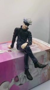 Bandai | 13cm Japanese Anime Jujutsu Kaisen Gojo Satoru Action Figure PVC Model Collectible Statue Noodle Stopper Kids Gift