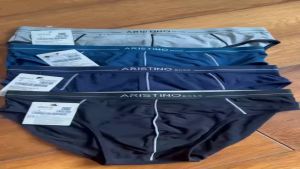 Sịp tam giác Aristino ABF16-15 chất cotton xốp mềm co giãn tốt