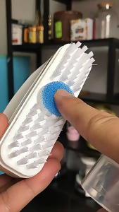 White sneakers brush Add-on cleaning agent shoe brush Waterless dry cleaning shoe brush Remove stains and color stains