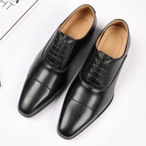 Business Formal Oxford Shoes Mens Wedding Shoes Three-Buckle Loafers Breathable Leather Upgraded Version 2025 New Style